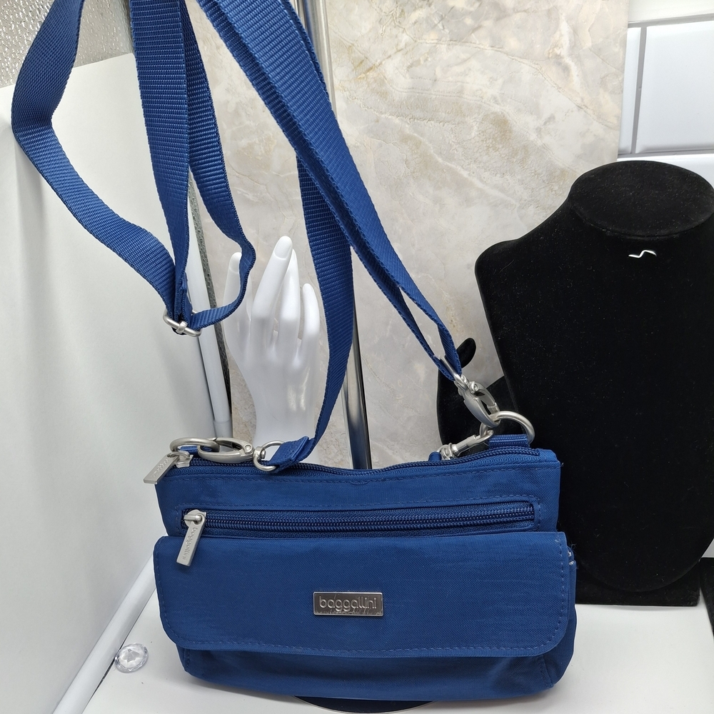 Baggalini Blue Crossbody Bag